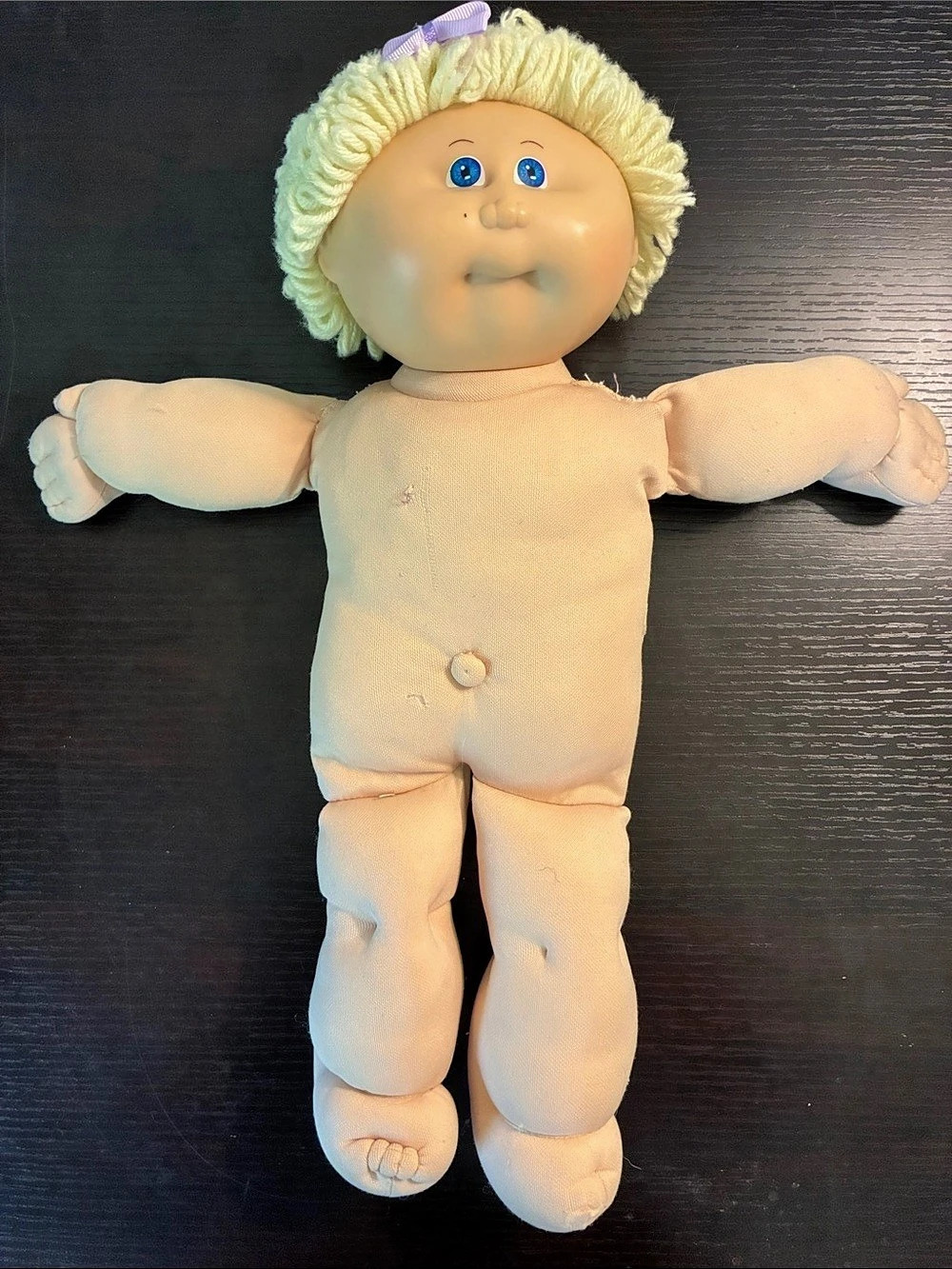 Cabbage Patch Kids Vintage Soft Sculpture Doll Pink